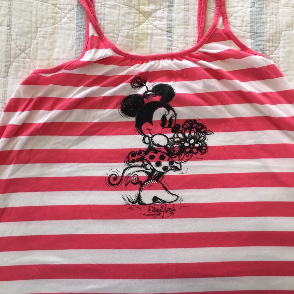 Disneyland Minnie Mouse tank top size Medium